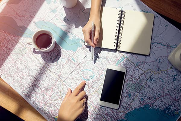 Hoe ik mijn volgende motorreis plan: routes, hotels en voorbereiding